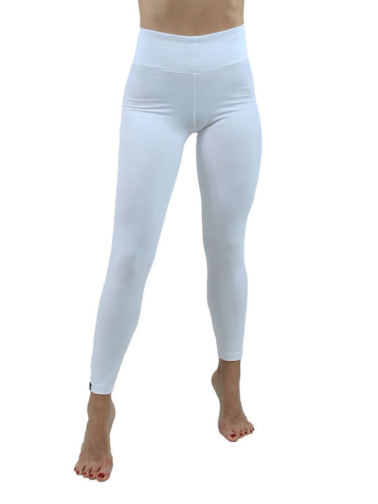 H&S Ausbildung Frauen Leggings Hochgeschnitten & Push Up White