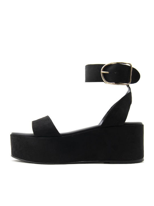 I Athens Σανδάλια Black