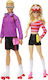 Barbie Fashionistas Кукла Фешънисти Барби и Кен Скейтъри за 3+ години+ години 29см.