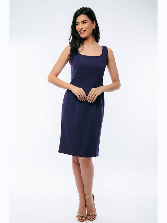 BelleFille Kleid Ärmellos Purple