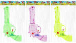 Water Gun (Various Designs/Assortment of Designs) 1pc