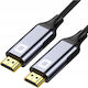 Cabluri HDMI 2.1 Ultra High Speed 48Gbps 4K 120Hz HDR VRR HDMI De Sex Masculin - HDMI De Sex Masculin 3m Gri