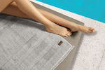 24home.gr Beach Towel Cotton Gray 180x90cm.