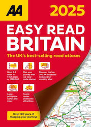 Aa Easy Read Atlas Britain 2025