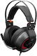 White Shark Caracal GH-1949 Căști Gaming Over Ear Cu Conectivitate 2x3,5 mm USB Alb Pentru PC PS4 PS5 XBOX