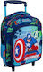 Marvel School Bag Trolley Kindergarten 8lt