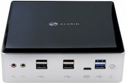 Alurin Mini PC (Kern i7-10510U/8GB DDR4/500GB SSD/Kein Betriebssystem)