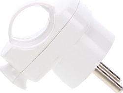 PCElectric Schuko Plug Corner White