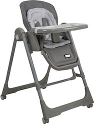 Bebe Stars Neues Klappbares 2 in 1 Baby Hochstuhl Grau