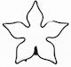 Μίνι Cookie Cutter Flower Stainless Steel