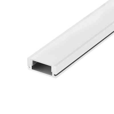 Aca LED-Streifen-Aluminiumprofil mit Opal Abdeckung