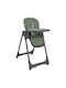 Bebe Stars Milk Foldable Baby Highchair 2 in 1 with Adjustable Height Petrol