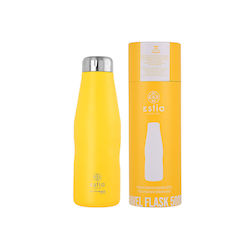 Estia Travel Flask Save the Aegean 500ml Pineapple Yellow Estia Travel Flask Save the Aegean 500ml Pineapple Yellow