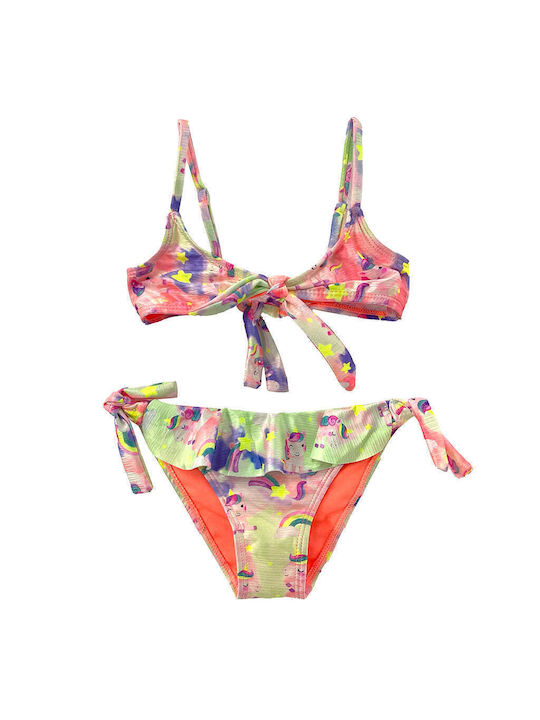 Ustyle Kids Swimwear Bikini Coral