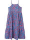 Kinderkleid Ärmellos Blue