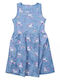 Children's Dress Sleeveless Light Blue