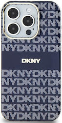 DKNY Repeat Pattern Tonal Stripe Back Cover Pla...