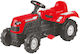 Kids Foot-to-Floor Ride On Tractor with Pedal Red