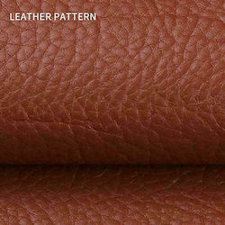 Self-Adhesive Leatherette Patch 0.70x1m Light Brown