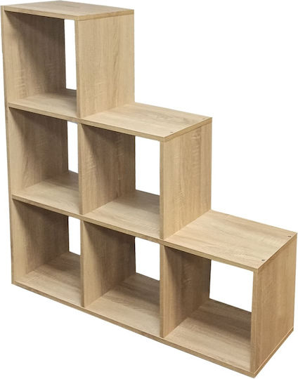 Bücherregal Grace Sonoma 105x29x107cm