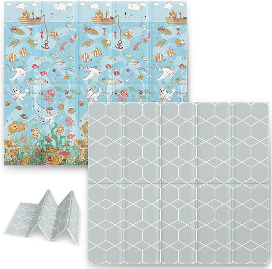 Nukido Activity Mat Albastru deschis 200x180cm Thickness 10mm
