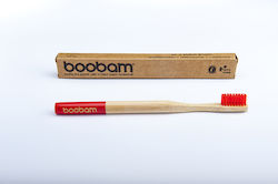 Boobam Brush Style Четка за зъби Medium Червен