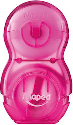 Radiergummi-Spitzer-Set Maped Loopy Pink