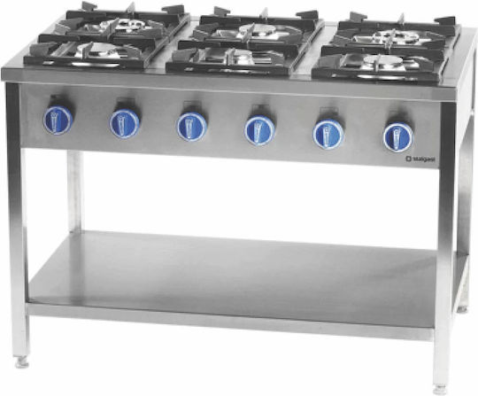 Stalgast Gewerblicher Kocher 3.5kW 120x75x85cm