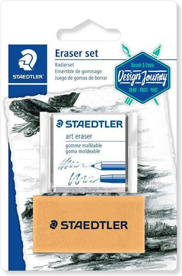 Staedtler Eraser for Charcoal Pencil 1pcs Gray