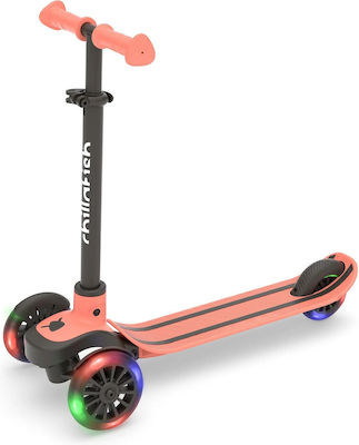 Chillafish Kids Scooter Scotti Glow 3-Wheel Glow Flamingo