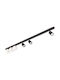 TK Lighting Dreifach Spot mit Fassung GU10 in Schwarz Farbe