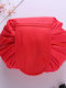 Toiletry Bag in Red color 21cm