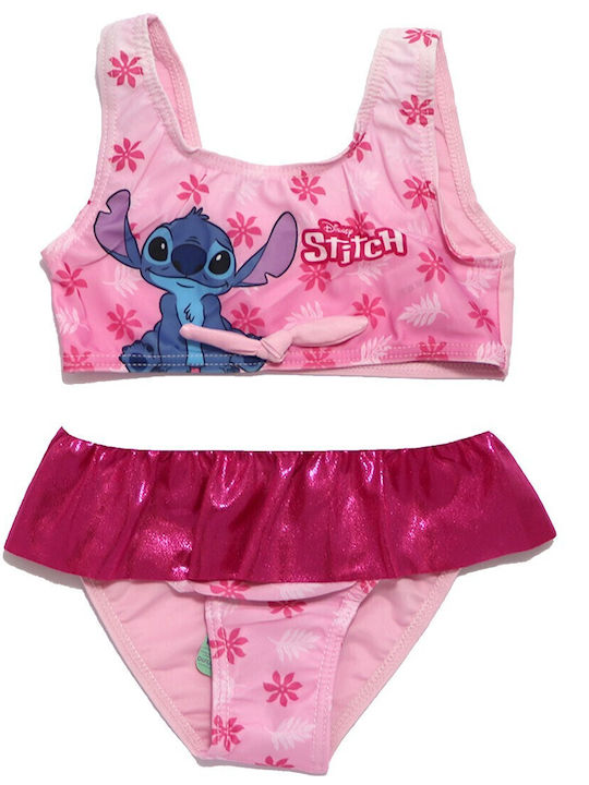 Disney Lilo & Stitch Kids Swimwear Bikini Pink