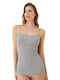 Cu Bretele Light Grey Tricou pentru femei