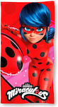 Microfibre Παιδική Πετσέτα Θαλάσσης Miraculous Ladybug