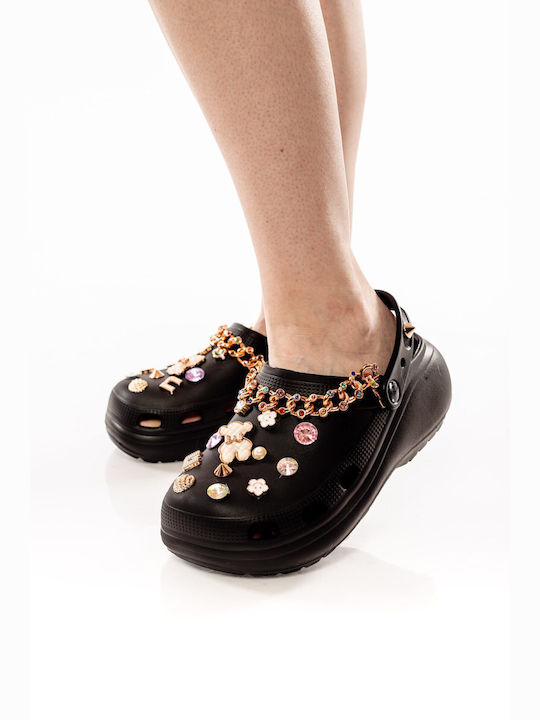 Siamoshoes Clogs Black