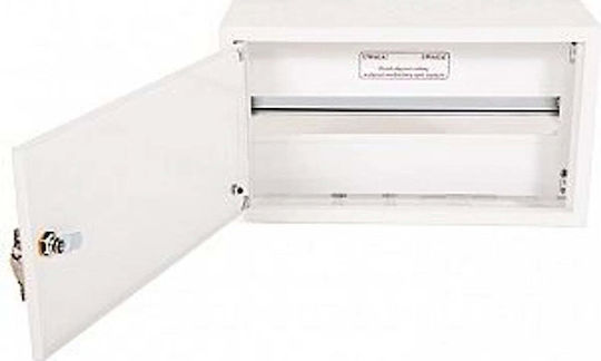 Alfako Elektrischer Sicherungskasten Wandmontage, 1 Reihe, 20 Elemente