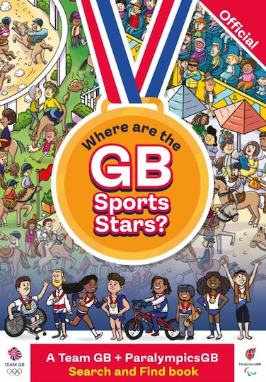 Unde sunt stelele sportului din Marea Britanie? O carte de căutare a echipei GB ParalympicsGB, editată de Orchard Books