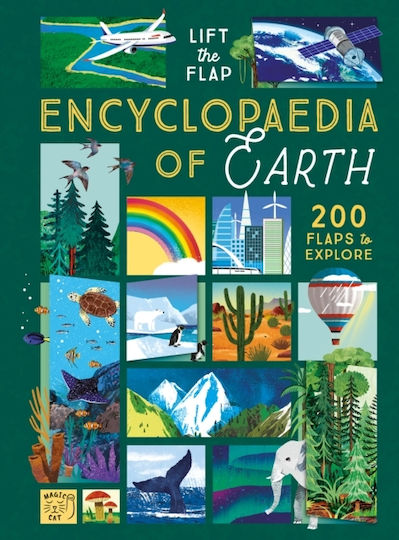 Lift-Flap Encyclopaedia Planet Earth Magic Cat Publishing Hardback
