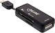 Otg Dual Flex Card Reader Sd Microsd Slots 2 Usb 66776