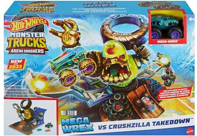 Hot Wheels Monster Truck Arena Smashers Gorilla Arena Track