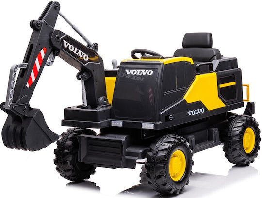 Kids 12V Electric Excavator Yellow