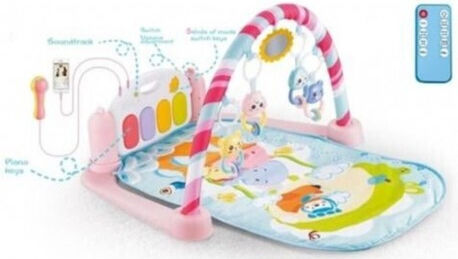 Lazarid Baby-Spieldecken und -Gyms mit Musik für Neugeborene