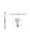 Folding Metal Curtain Pole 160cm 300cm Single Ends Crown Shape Transparent