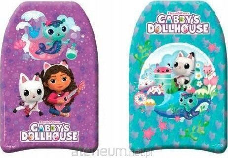 John Swimming Board 43.5x28.5cm Gabby's Dollhouse Various Designs