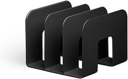 Plastic Suport pentru cărți în Culoare Negru 1buc 16.5x21x21.5cm