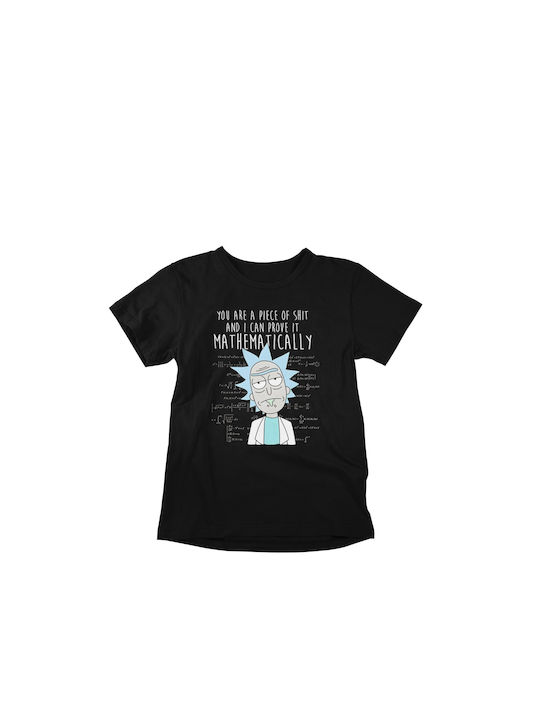 iLovePrints Rick And Morty Crop Circle Rick Einstein Bluse Rick und Morty