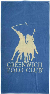 Greenwich Polo Club Beach Towel 90x170 Yellow Blue 3851