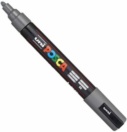 Acrylmarker Tiefgrau 1,8-2,5mm Uniposca Pc-5m