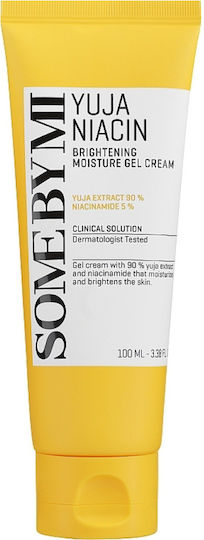 Some By Mi Yuja Niacin Face Gel Day for Moisturizing & Brightening with Niacinamide & Centella Asiatica 100ml